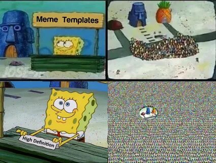 Spot the difference SpongeBob's Hype Stand Know Your Meme
