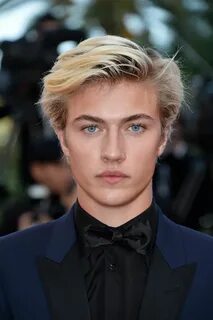 Lucky Blue Smith Blonde with blue eyes, Lucky blue, Lucky bl
