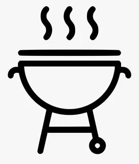 Grilling Clipart Fall - Black And White Line Art Bbq , Free 