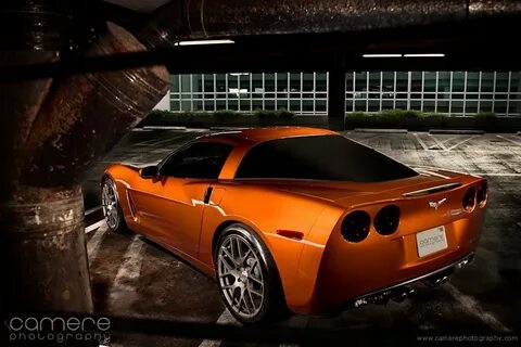 Atomic Orange Corvette! by Camere Photography. Corvette, Ame