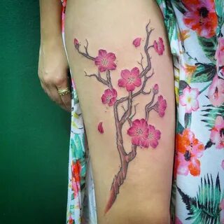 Cherry Blossom Tattoo Upper Arm * Arm Tattoo Sites
