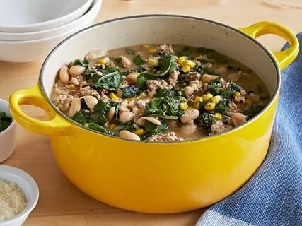 White Bean and Chicken Chili Recipe Food network recipes, Wh