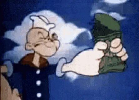 Popeye The Sailor Man Muscles GIF - Popeye The Sailor Man Mu