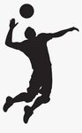 19 Volleyball Spike Clip Art Huge Freebie Download, HD Png D