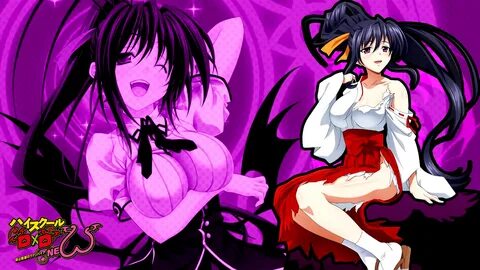 Wallpaper : anime girls, Highschool DxD, Himejima Akeno, Hig