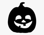 Halloween Pumpkin Silhouette Clipart , Free Transparent Clip