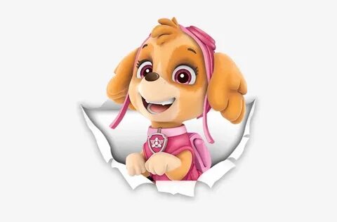 Jpg Royalty Free Library Paw Patrol Skye Clipart - Skye Paw 