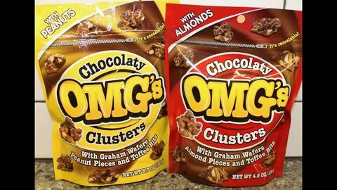 Chocolaty OMG's Clusters: With Peanuts & With Almonds Review