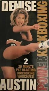 Denise Austin-Power кикбоксинг тренировки (VHS, 1999) eBay