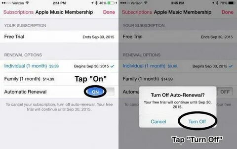 How to Cancel Apple Music Subscription before the Free Trial