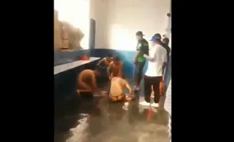 El video que exhibe abusos y malos tratos dentro de una cárc