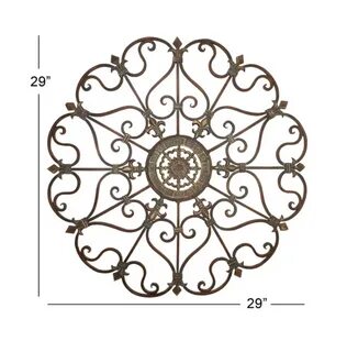 Декоративная фигурка Iron Wall Medallion Antique Metal Hang 