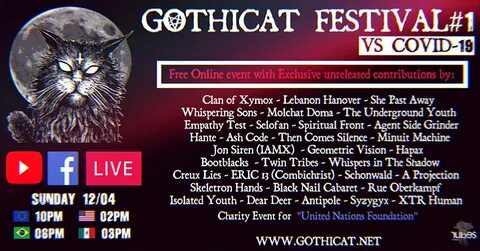 Gothicat Festival #1 - GOTHICAT - GOTH FELINE KVLT