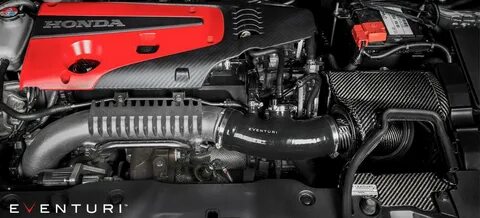 FK8 Civic Type R - Black Carbon Intake - PowerLab Sweden