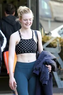 Elle Fanning in Tights -09 GotCeleb