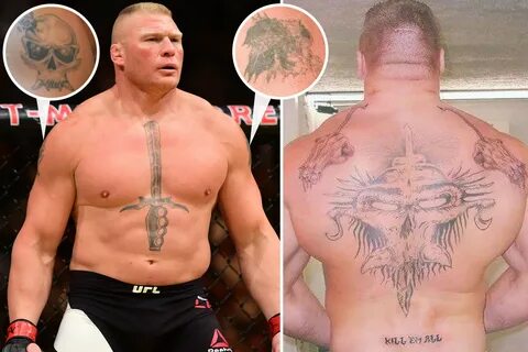 Brock Lesnar tattoos: What do the WWE legend’s sword on ches