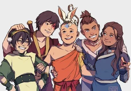 Team Avatar The last avatar, Avatar the last airbender, The 