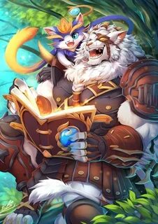 Yuumi (LoL),League of Legends,Лига Легенд,фэндомы,Rengar,LoL