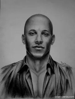 Vin Diesel - drawing: Portrait, Pencils by dakmx (Мелвин) .