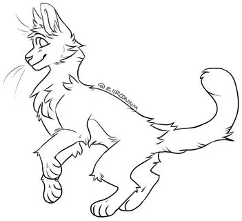 f2u feline lines! by ziirconium on DeviantArt Warrior cat dr