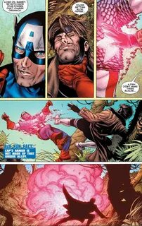 Gambit vs Captain America (AvX:Vs# 2). Marvel captain americ