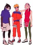 naruto au where everything’s (mostly) the same but they have