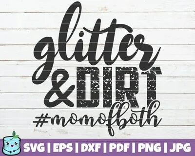 instant download mom of both svg printable vector clip art f