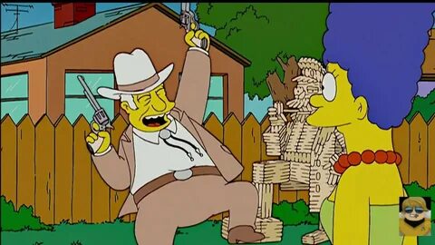 The Simpsons - Marge Fires Guns! (Season 18 Ep.7) - YouTube