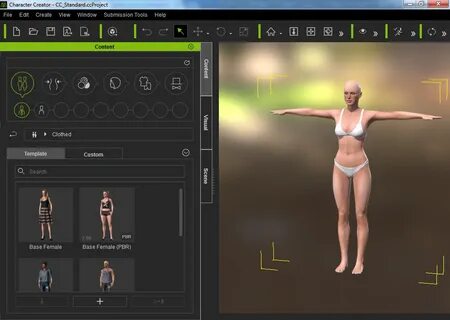 Урок № 1. Создание персонажа в Reallusion Character Creator 