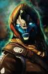 Painting of Cayde from Destiny done in procreate Skeletor, D
