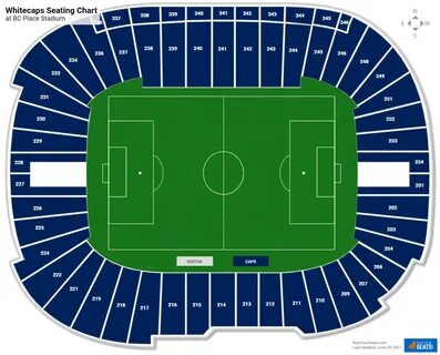 BC Place Stadium Seating Chart - RateYourSeats.com