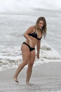 Hilary Duff: Bikini at a beach in Malibu 2017-19 GotCeleb