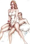 Vintage Erotic Drawings/Toons - 520_1000 Foto Pornô - EPORNE