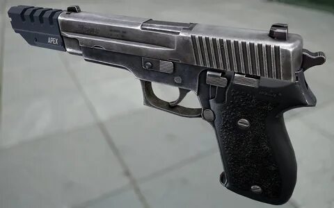 SIG P220 for Fallout 4 - polycount