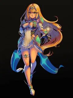 Mythra 💚 ✨ "Issy 🌟 🍒(COMMS CLOSED)の イ ラ ス ト