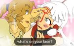 Link-Paya what's on your face? by AmostheArtman on DeviantAr