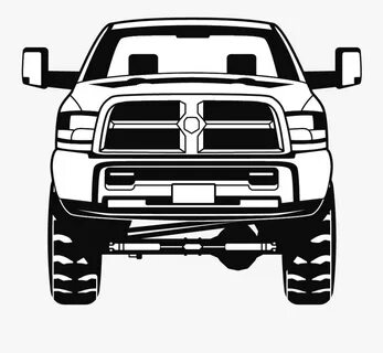 Ram Suspension - Lifted Dodge Truck Clipart , Free Transpare