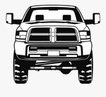 Ram Suspension - Lifted Dodge Truck Clipart , Free Transpare