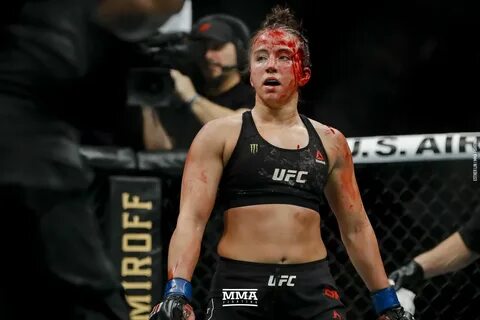 Maycee Barber out of UFC 269 fight with Erin Blanchfield Oly