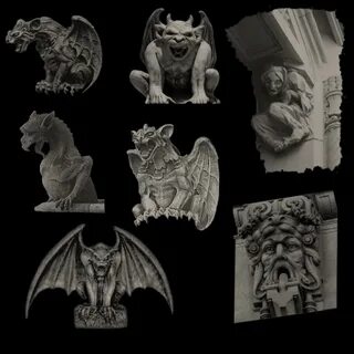 Dark Gothic Art Gargoyle Related Keywords & Suggestions - Da