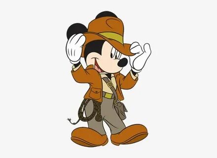 Indiana Jones - Mickey Safari PNG Image Transparent PNG Free