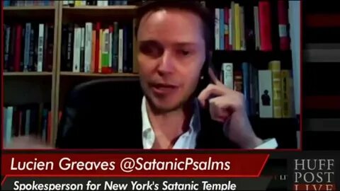 The Satanic Temple Lucien Greaves Interview - YouTube