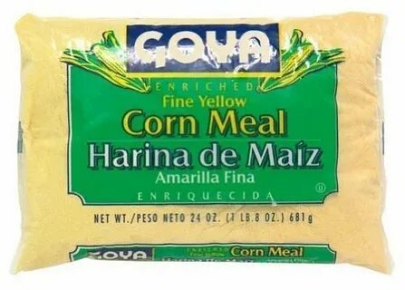 Goya Fine Yellow Corn Meal 24 oz Harina de Maiz Amarilla 24 