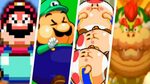 Evolution of Fat Super Mario Characters (1990 - 2019) - YouT