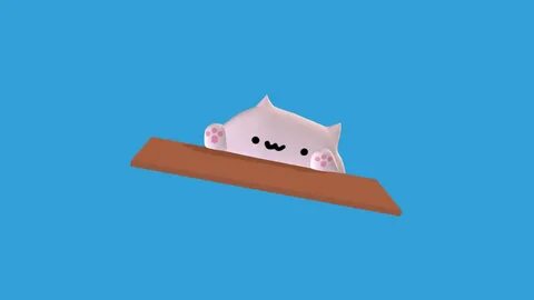 Bongo Cat - Download Free 3D model by drfaxu (@drfaxu) 3f99e