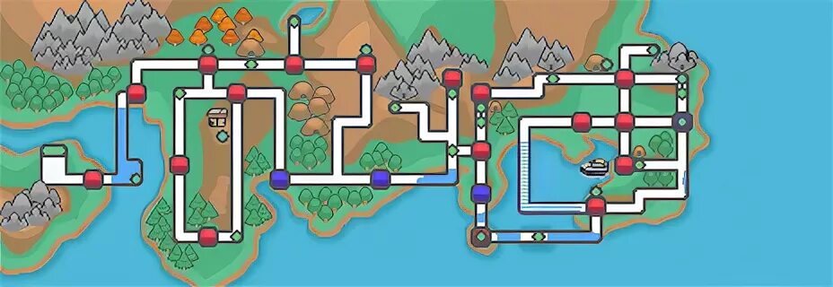 Kanto And Johto Map - Ancient Egypt Map