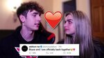 Addison Rae & Bryce Hall Confirm Their Relationship (Proof) 