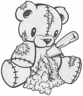 Cool Teddy Bear Drawings Related Keywords & Suggestions - Co