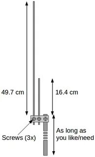 Download 38+ J Pole Antenne 2m 70cm