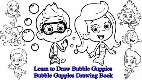 Learn to Draw Bubble Guppies Bubble Guppies Drawing Book - Y